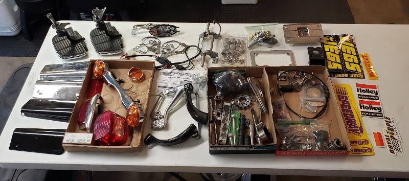 lot 1511 image: Various Motorcycle Parts