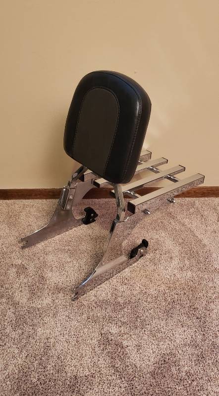 lot 1518 image: HARLEY-DAVIDSON 96 Fatboy Backrest