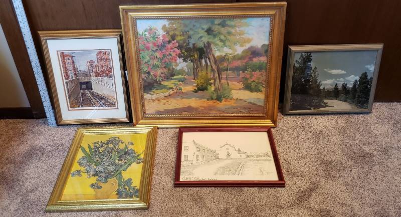 lot 1615 image: Lot of Artwork