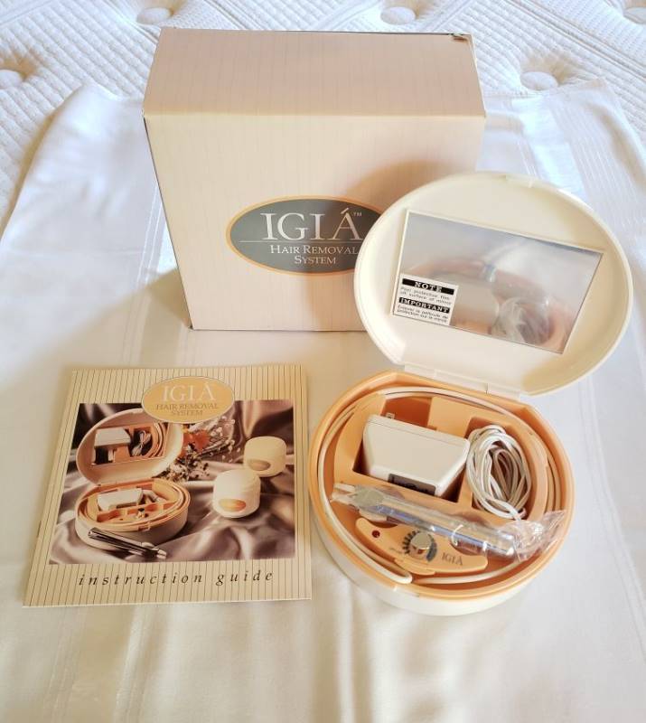 lot 3124 image: IGIA Home Electrolysis Original Ultra Hair Removal System BM4020