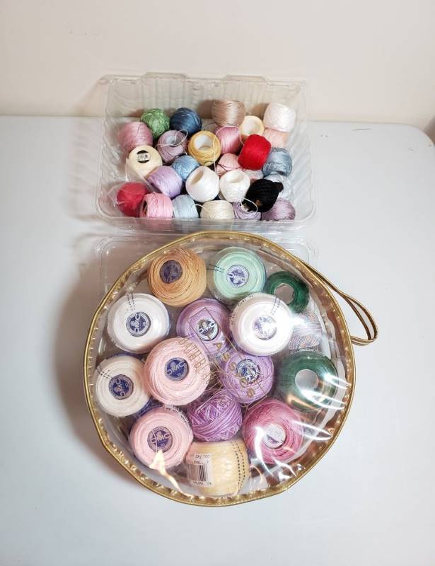 lot 3155 image: Lot of Thread Great for Embroidery or Cross Stitch