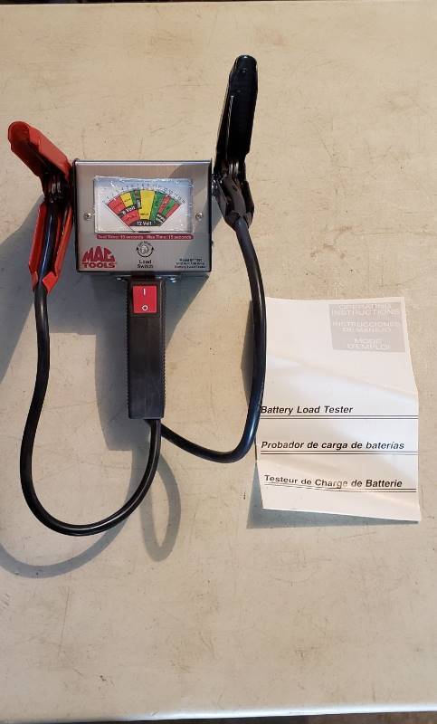 lot 2310 image: MAC Tools Battery Load Tester Model BT7300