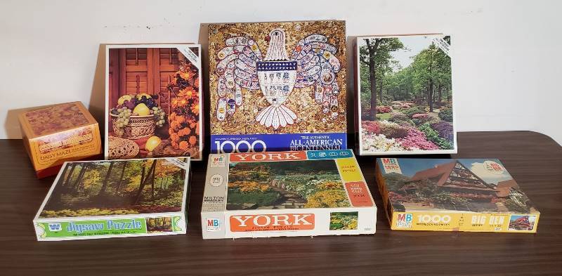lot 2438 image: Lot of (7) Puzzles