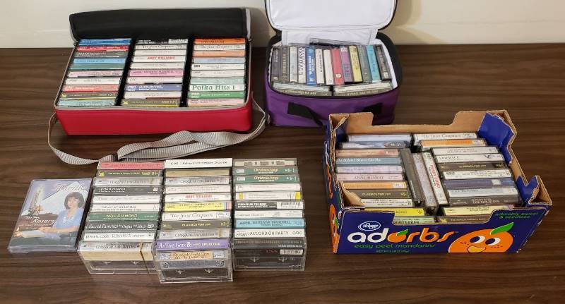 lot 2531 image: Lot of Cassette Tapes - many different Artist