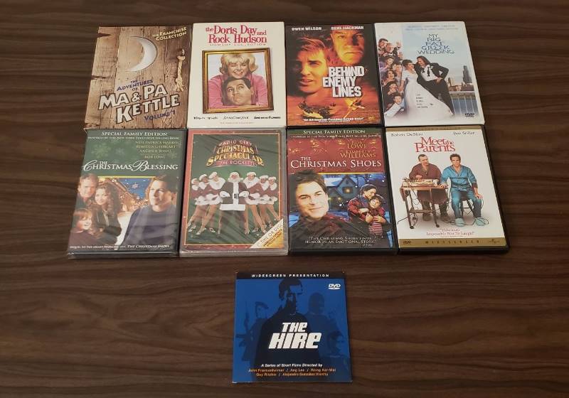 lot 2534 image: Lot of 9 DVD Movies