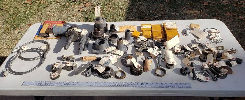 lot 2608 image: Kaiser 1950s Car Parts - Transmission Parts