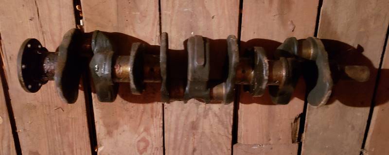 lot 2631 image: Kaiser 1950s Car Parts - Camshaft S52 - in Garage Attic