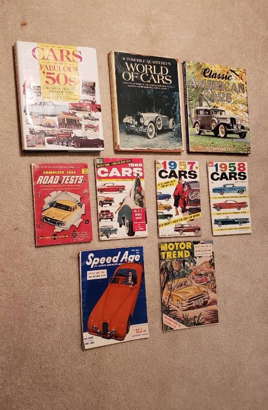 lot 2641 image: Lot of Car Books