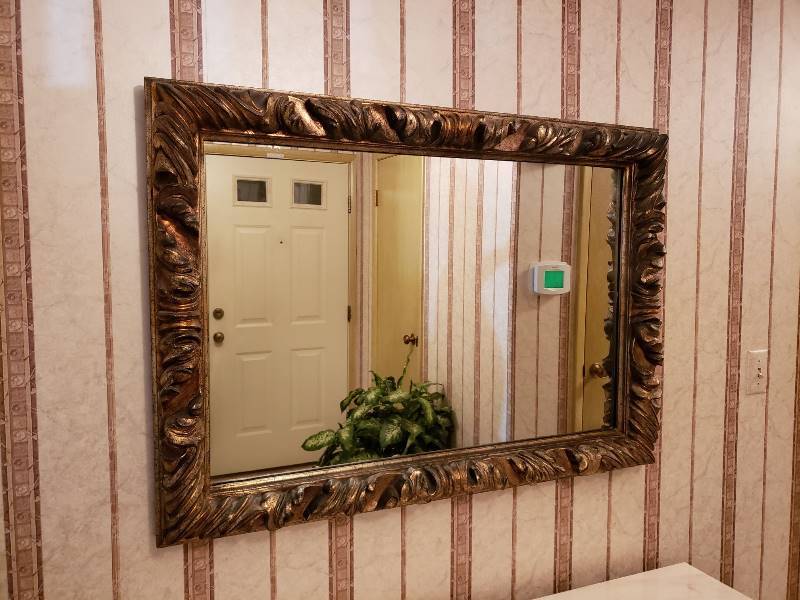 lot 2653 image: Large Wall Mirror