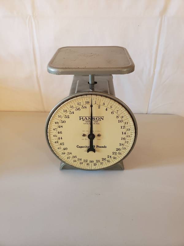 lot 2660 image: Vintage Hanson Model 2060 Utility Scale