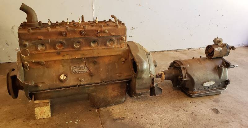 lot 2671 image: Kaiser Supersonic Engine with Transmission