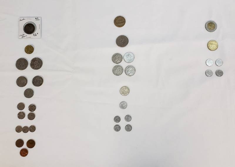 lot 2860 image: Lot of Foreign Currency - Sweden, Norway, and Finland - Coins