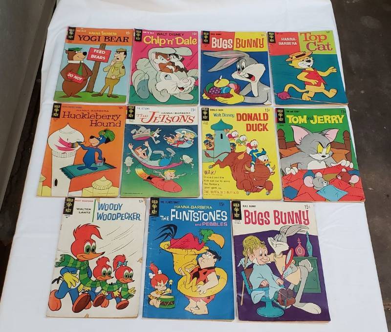 lot 2870 image: Lot of Vintage Gold Key Comic Books (11 Total)