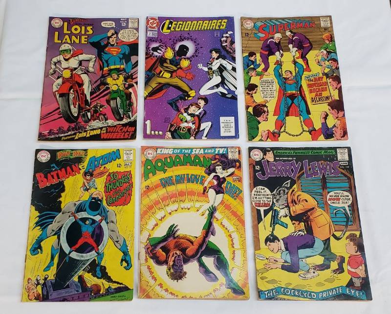 lot 2873 image: Lot of Vintage DC National Comics Comic Books (6 Total)
