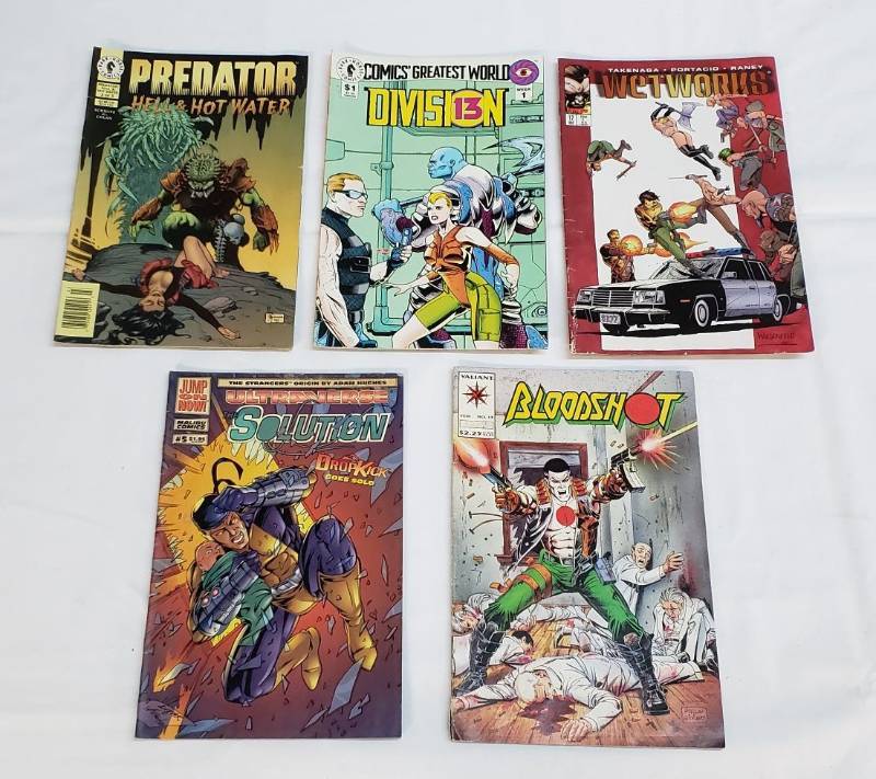 lot 2874 image: Lot of Vintage Various Publishers Comic Books (5 Total)