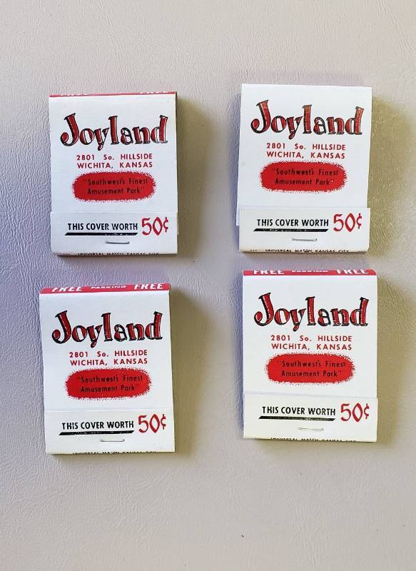 lot 2897 image: Lot of 4 Joyland Matchbooks