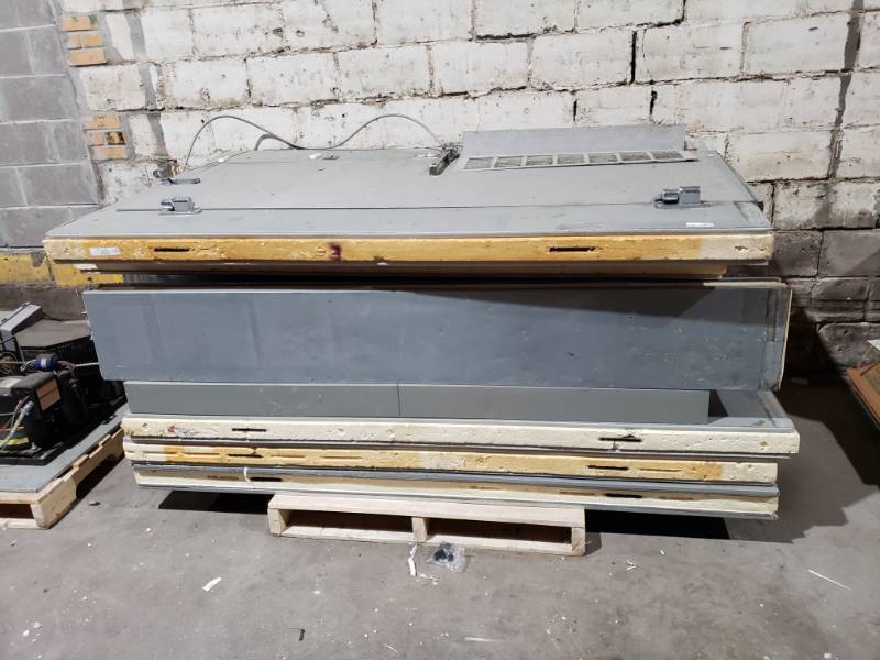 lot 1476 image: Norlake 6 x 6 walk-in cooler w compressor