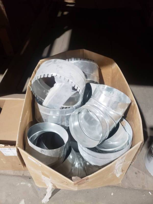 lot 1517 image: Ductwork joints & PVC joints
