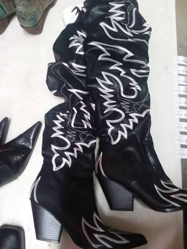 gianni bini thigh high boots