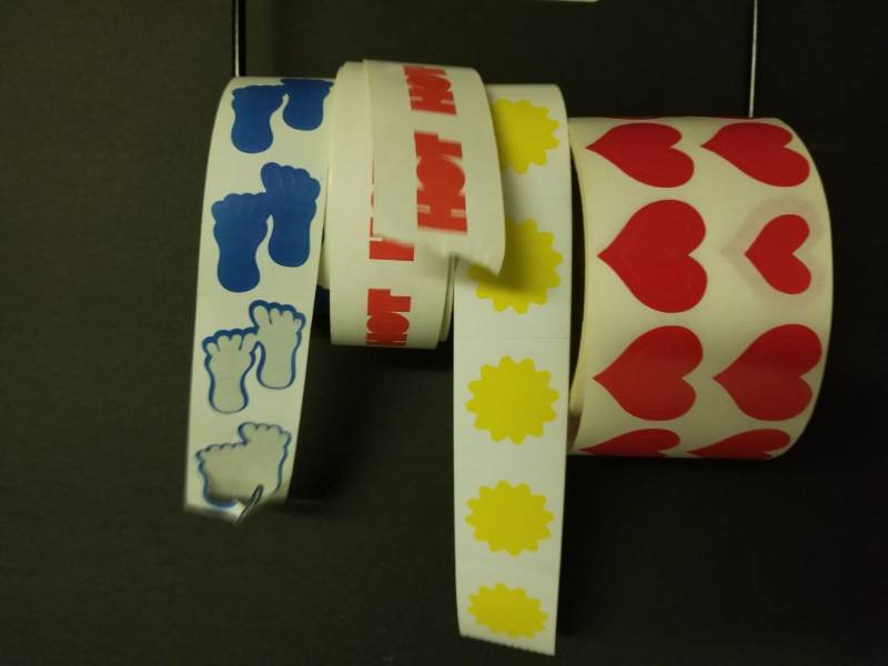 lot 6833 image: 4 Rolls Of Tanning Stickers