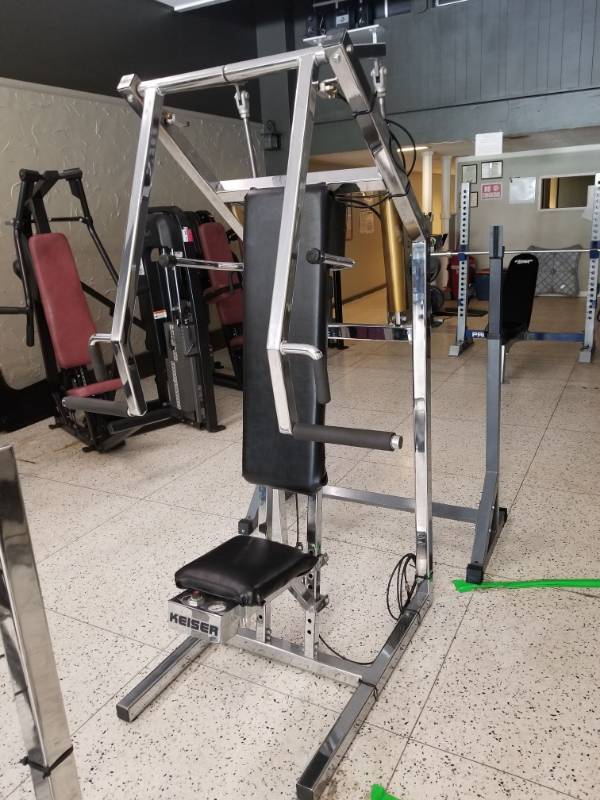 lot 6871 image: Keiser Air Controlled Chest Press 1306