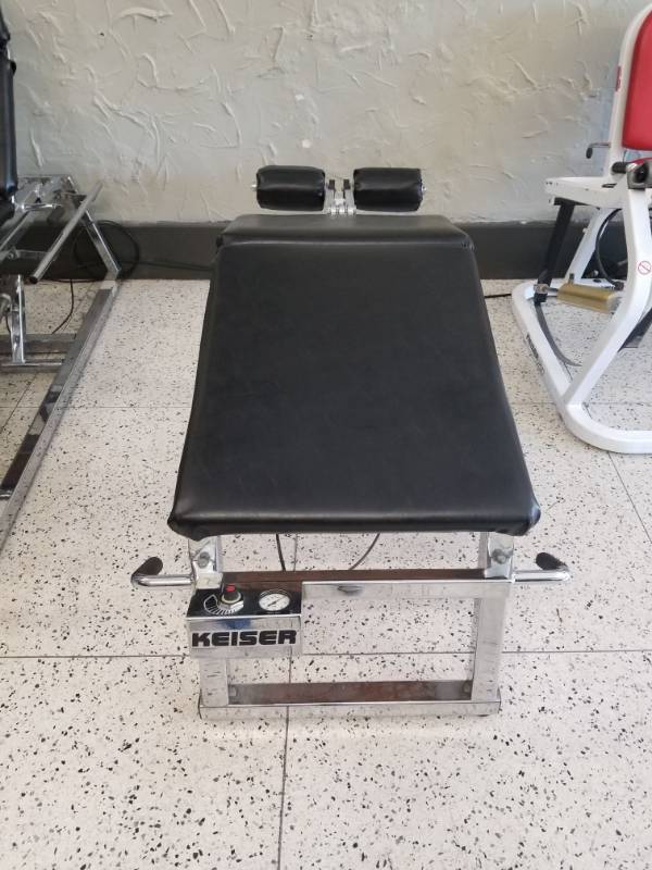 lot 6878 image: Keiser Air Leg Curl Laydown Machine 1206