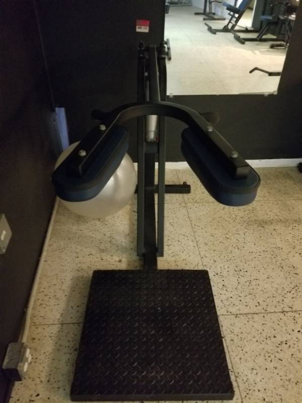 lot 6904 image: Calf Raise Weight Machine
