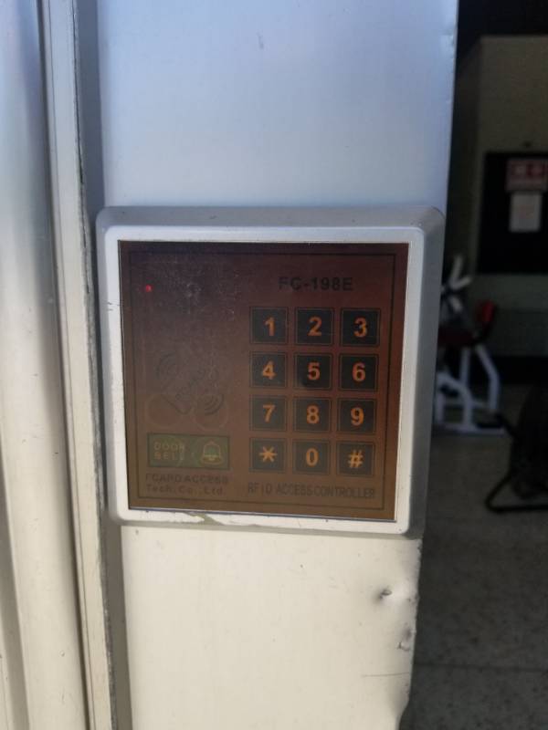 lot 6919 image: Keyfob 24 Hour Door Lock System