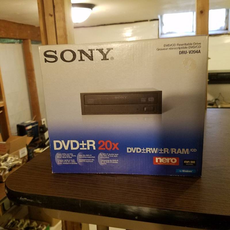 lot 3326 image: Sony DRU-V204A DVDR Double LayerDVDRW DVD-RAM Drive