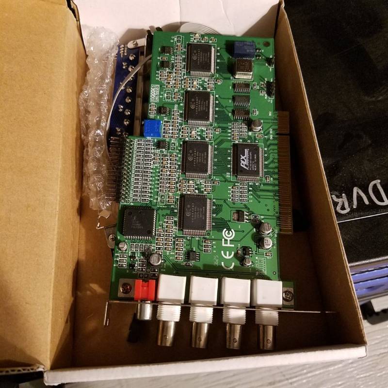 lot 3334 image: PC Tower DVR card