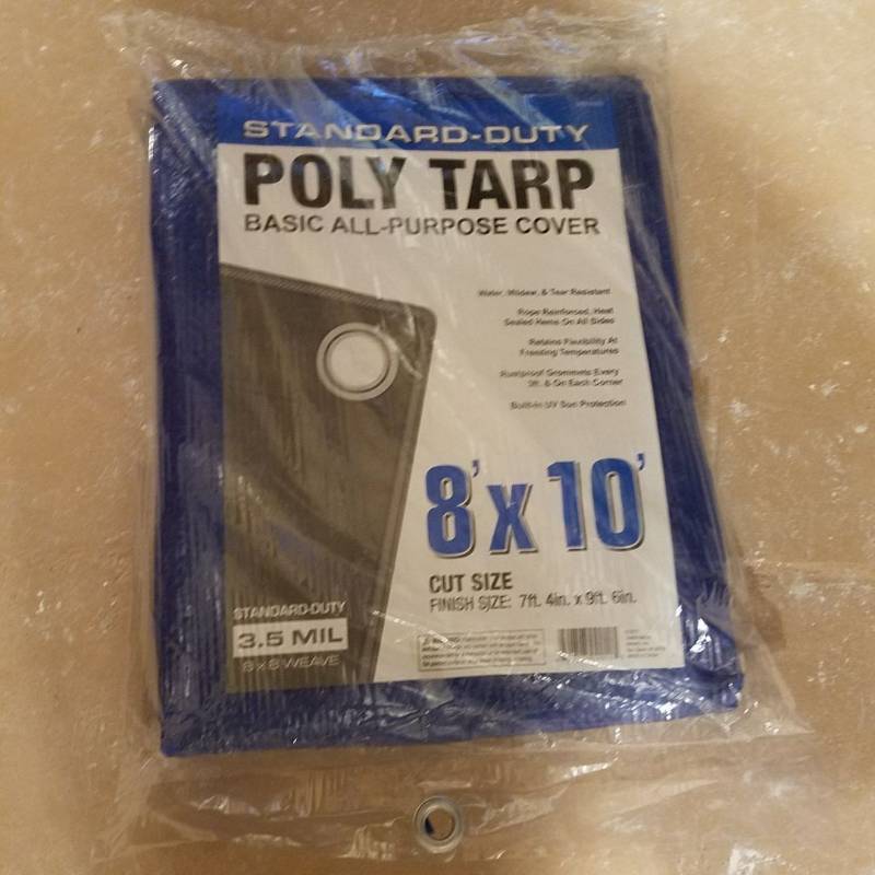 lot 3339 image: 8 x 10 tarp