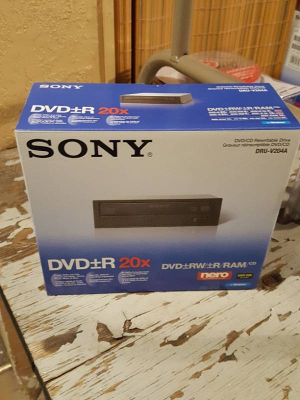 lot 3386 image: Sony DRU-V204A DVDR Double LayerDVDRW DVD-RAM Drive
