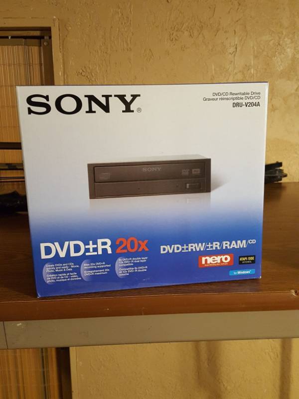 lot 3390 image: Sony DRU-V204A DVDR Double LayerDVDRW DVD-RAM Drive