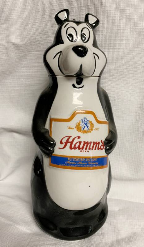 Hamm's Beer Bear Decanter Vintage 1972 Ceramarte! WOW