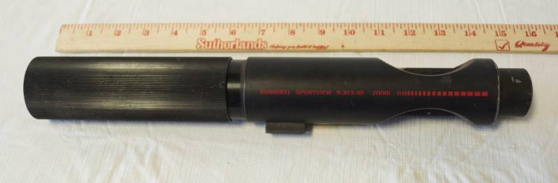 lot 7153 image: Spotting Scope - Bushnell SPORTVIEW 9-30 x 40 Zoom