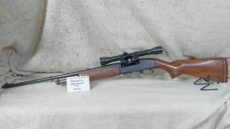 lot 8001 image: Remington Game Master 760 - 30-06 - Rifle w scope