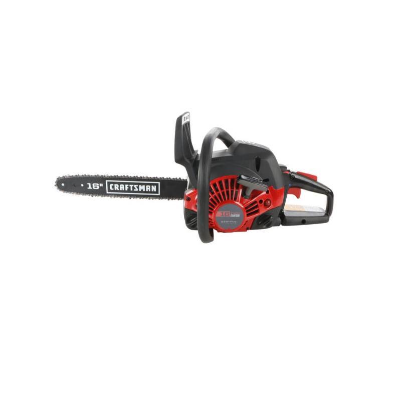 lot 7313 image: Craftsman 74016 967085001 42cc 2-Cycle 16 Gas Chainsaw