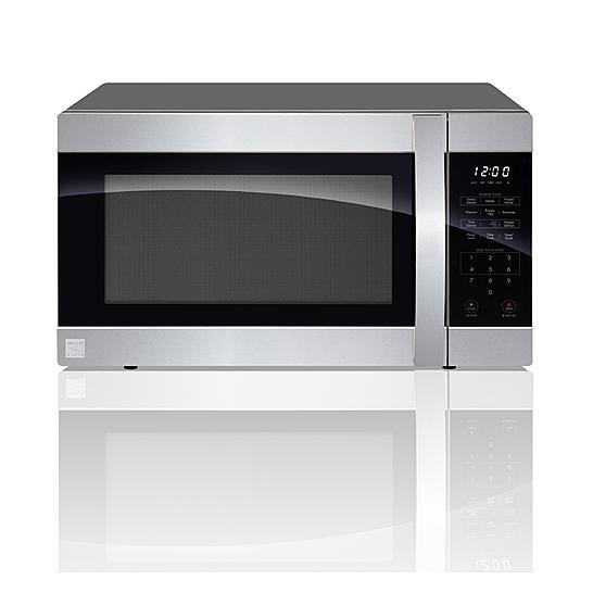 lot 7333 image: Kenmore Elite 72213 2.2 cu. ft. Countertop Microwave Oven - Stainless Steel