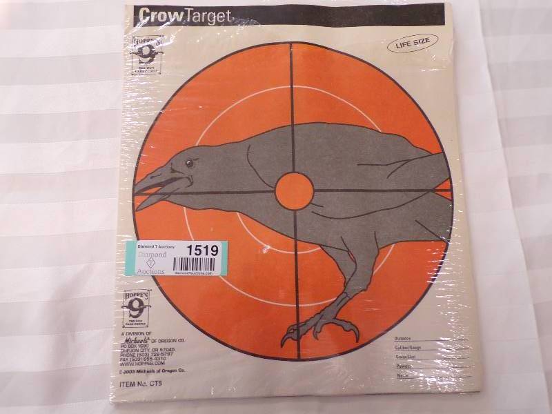 lot 1519 image: 18 Crow Targets - Life-size