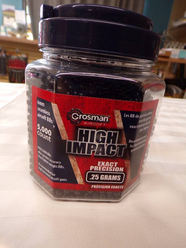lot 1522 image: Crosman High Impact Airsoft BBs