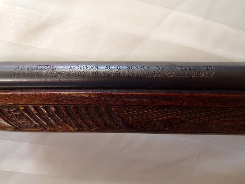 Sold at Auction: WESTERN AUTO SUPPLY REVELATION 20 GA SHOTGUN