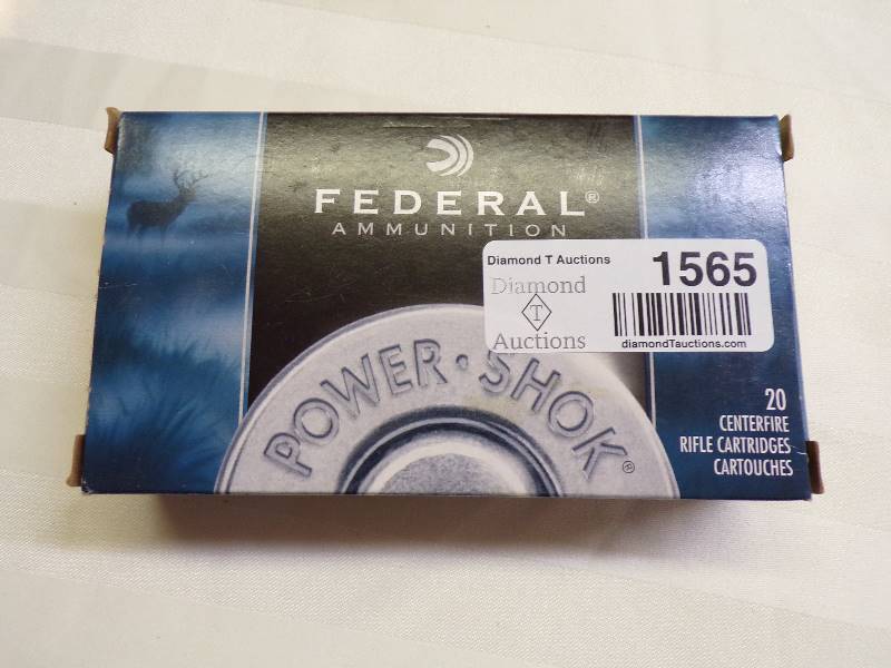 lot 1565 image: Federal 308 WIN. Ammo