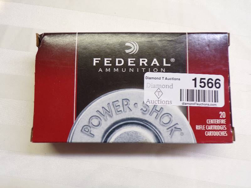 lot 1566 image: Federal 308 WIN. Ammo