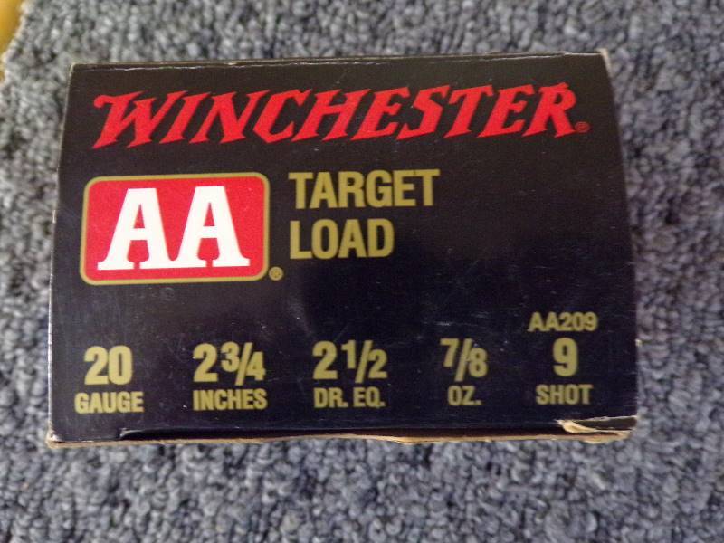 lot 1623 image: Winchester 20 Ga. Reloads