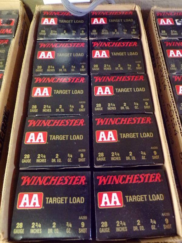 lot 1626 image: 10 Boxes 28 Ga. Reloads
