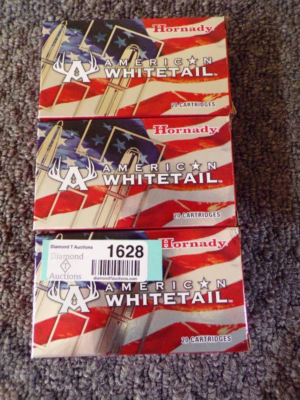 lot 1628 image: 3 Boxes 243 WIN Ammo