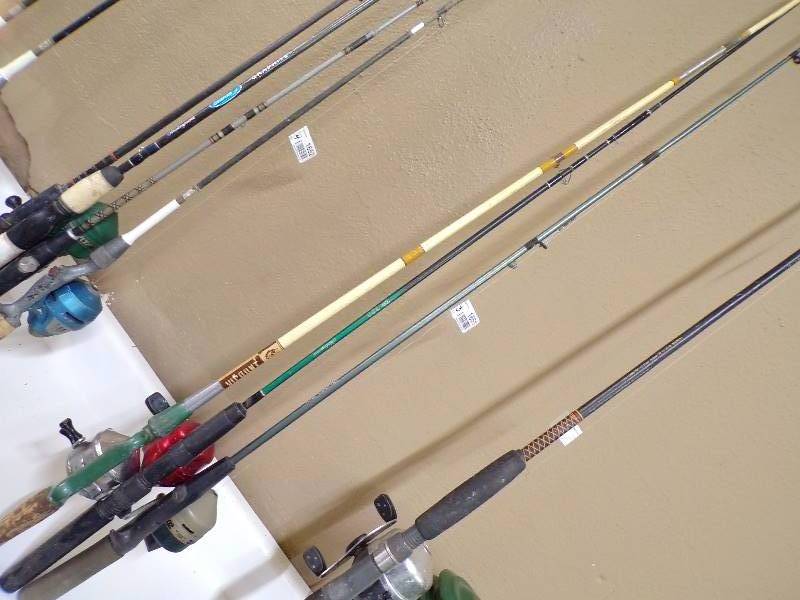 lot 1651 image: 3 Rod and Reel Combos