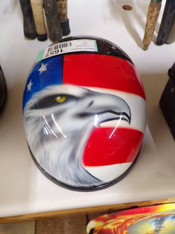lot 1657 image: Motorcycle Helmet - no size