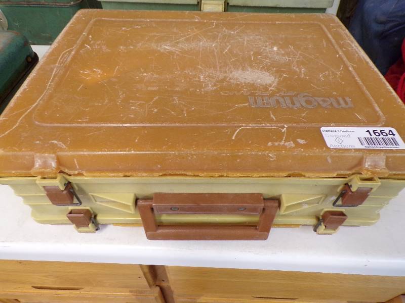 lot 1664 image: Tackle Box and Contents