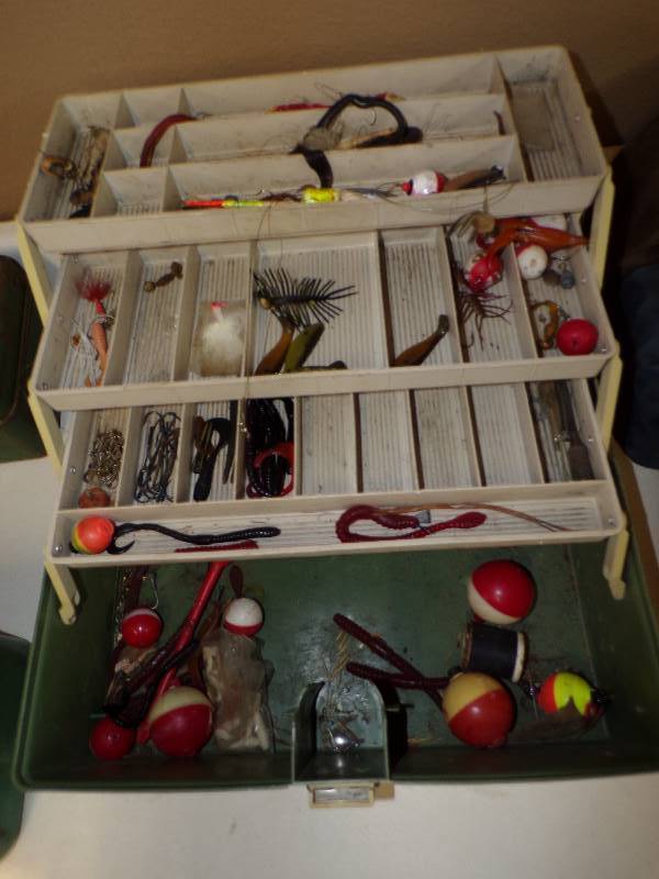 lot 1665 image: Tackle Box and Contents